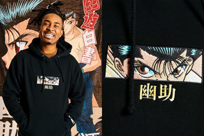 Hypland Yu Yu Hakusho Collaboration Collection Release Info Buy Hiei Kurama Kuwabara Botan lookbooks