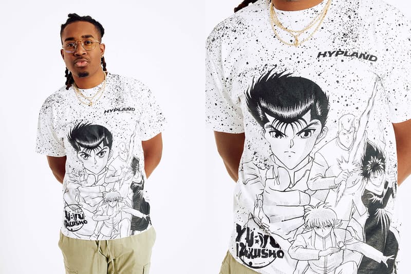 Hypland Yu Yu Hakusho Collaboration Collection Release Info Buy Hiei Kurama Kuwabara Botan lookbooks