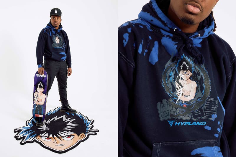 Hypland Yu Yu Hakusho Collaboration Collection Release Info Buy Hiei Kurama Kuwabara Botan lookbooks