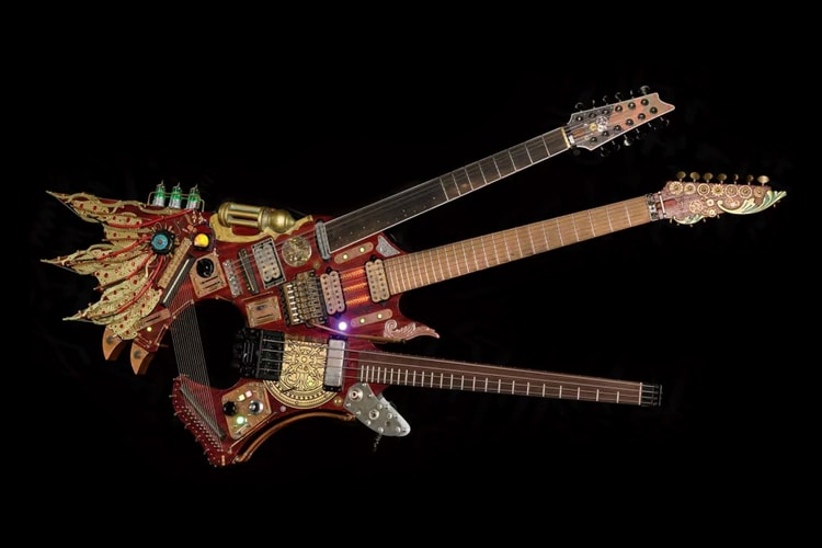 Steve Vai's "The Hydra" Ibanez Triple-Neck Guitar Will Leave You Speechless