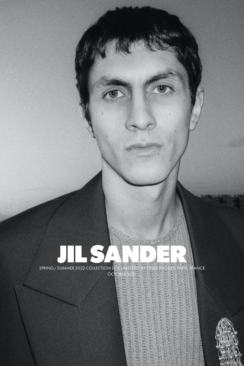 Jil Sander SS22 Collection Campaign Information menswear womenswear 