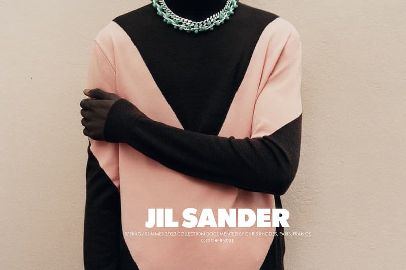 Jil Sander SS22 Collection Campaign Information menswear womenswear 