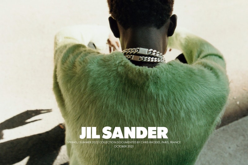 Jil Sander SS22 Collection Campaign Information menswear womenswear 