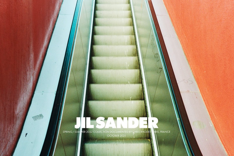 Jil Sander SS22 Collection Campaign Information menswear womenswear 