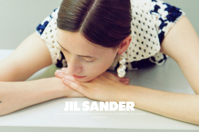Jil Sander SS22 Collection Campaign Information menswear womenswear 