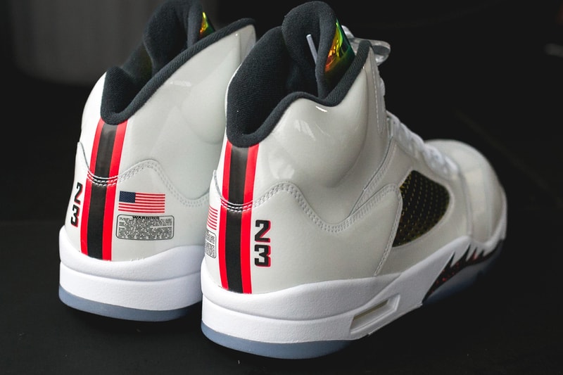 Air Jordan 5 "NFL Helmet" PE Images Jordan Brand English Sole