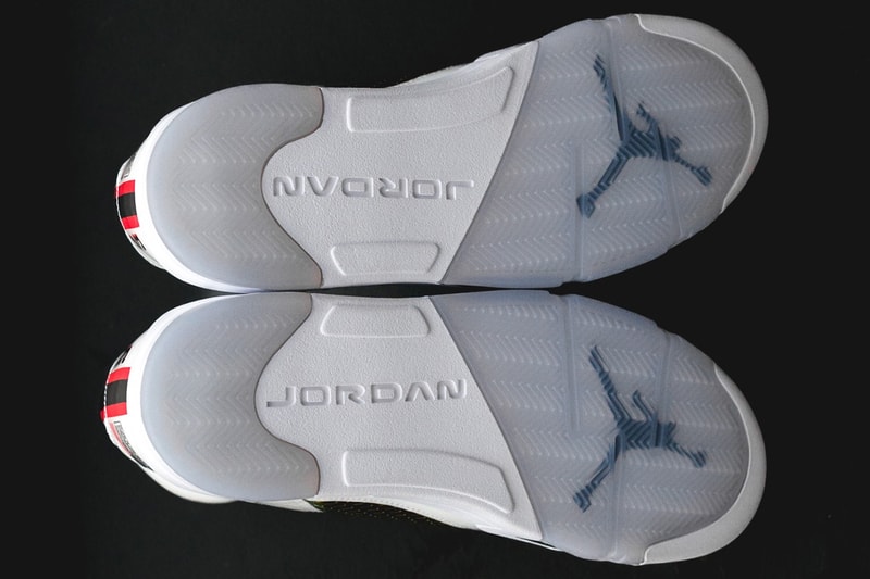 Air Jordan 5 "NFL Helmet" PE Images Jordan Brand English Sole