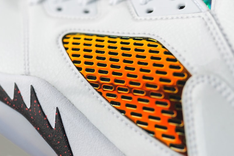 Air Jordan 5 "NFL Helmet" PE Images Jordan Brand English Sole