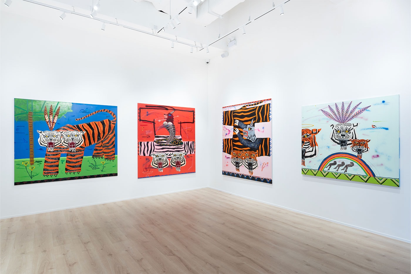 Jordy Kerwick "Année du Tigre, L'heure du Tigre" Exhibition WOAW Gallery 2022 Hong Kong