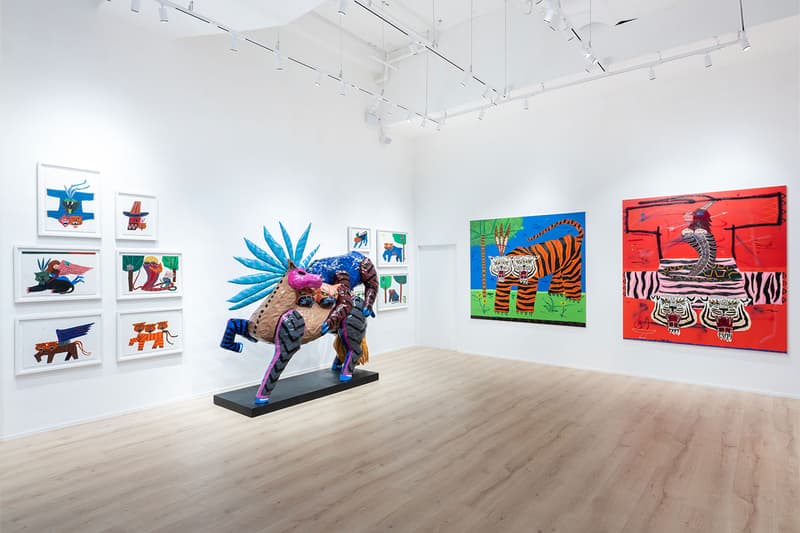 Jordy Kerwick "Année du Tigre, L'heure du Tigre" Exhibition WOAW Gallery 2022 Hong Kong