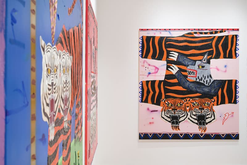 Jordy Kerwick "Année du Tigre, L'heure du Tigre" Exhibition WOAW Gallery 2022 Hong Kong