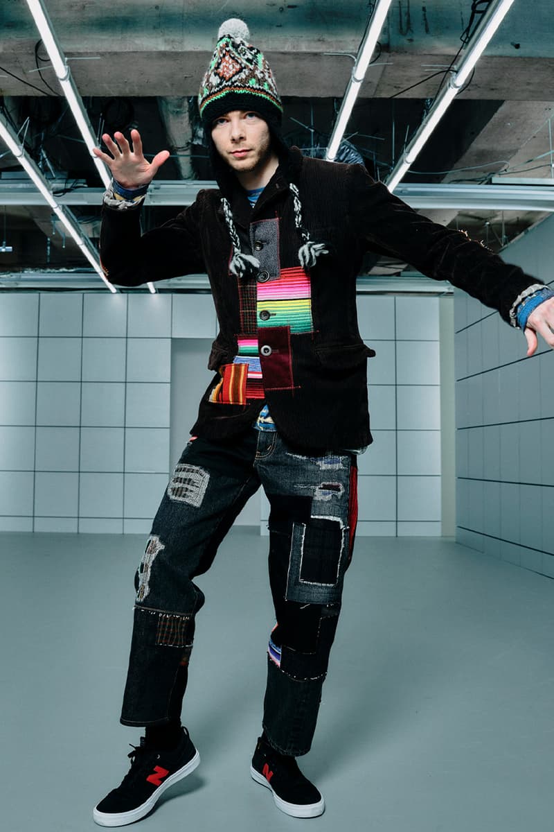 Junya Watanabe Man Fall/Winter 2022 Presentation release information Jamiroquai Jay Kay 