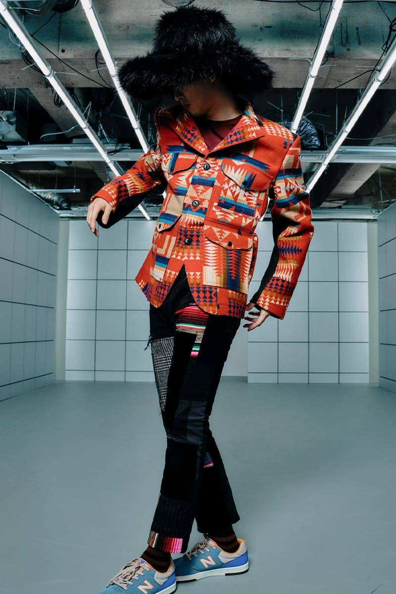 Junya Watanabe Man Fall/Winter 2022 Presentation release information Jamiroquai Jay Kay