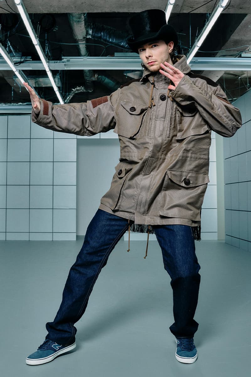 Junya Watanabe Man Fall/Winter 2022 Presentation release information Jamiroquai Jay Kay
