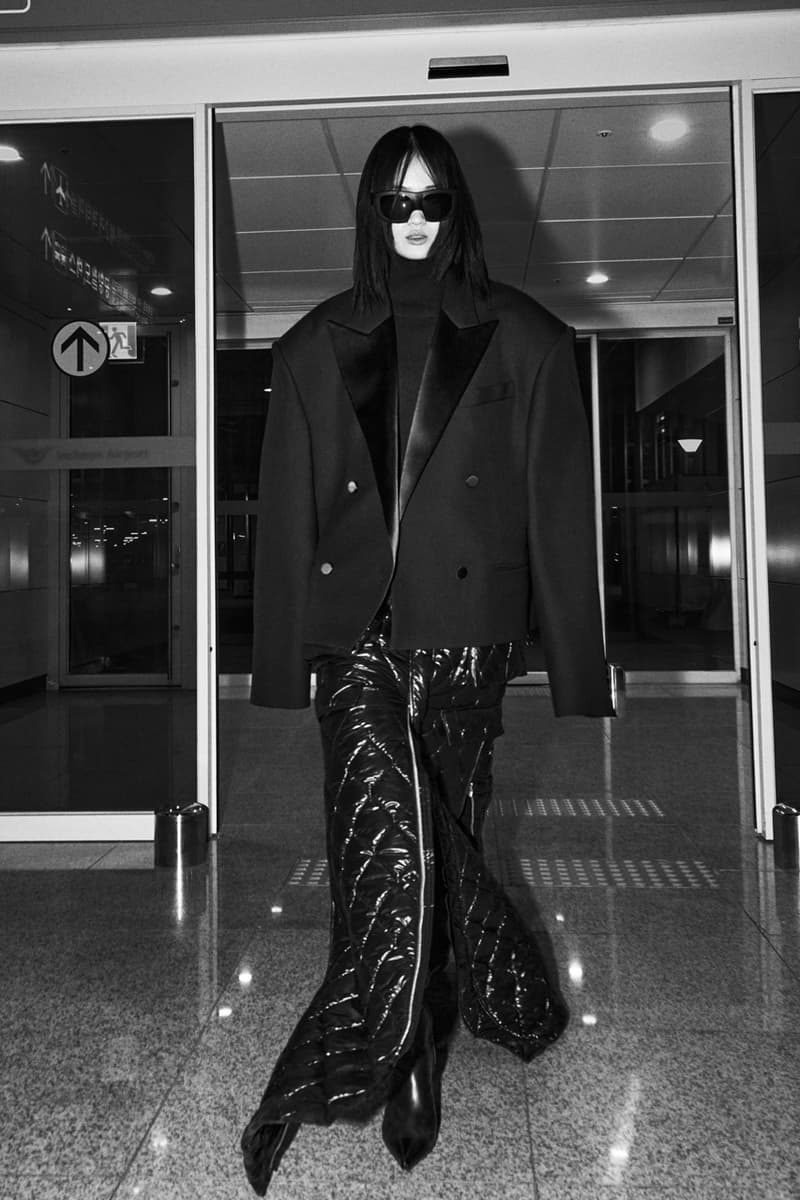 JUUN.J Fall/Winter 2022 "JUUN.JSET" Collection FW22 South Korean Designer Seoul Airport Incheon Montblanc Luggage Runways Lookbooks Paris Fashion Week Online