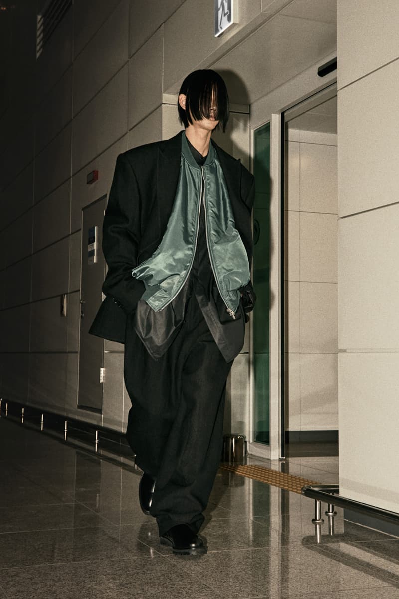 JUUN.J Fall/Winter 2022 "JUUN.JSET" Collection FW22 South Korean Designer Seoul Airport Incheon Montblanc Luggage Runways Lookbooks Paris Fashion Week Online