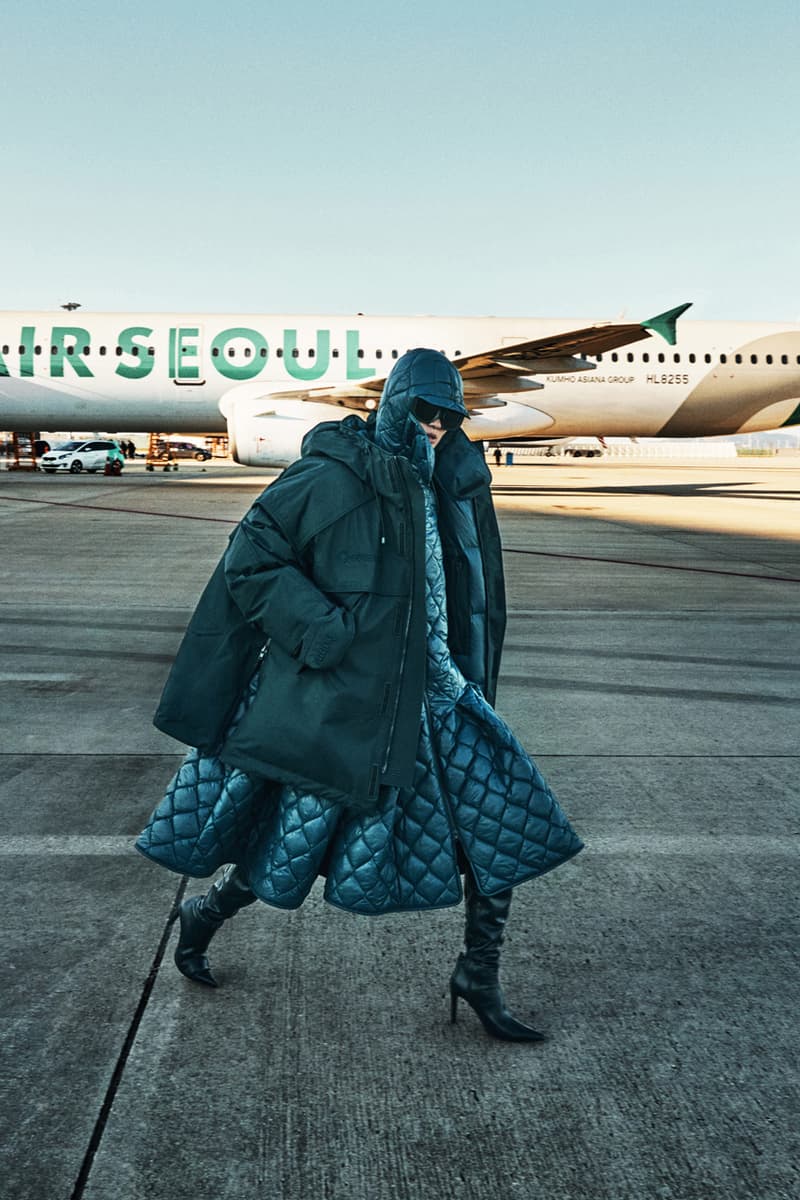 JUUN.J Fall/Winter 2022 "JUUN.JSET" Collection FW22 South Korean Designer Seoul Airport Incheon Montblanc Luggage Runways Lookbooks Paris Fashion Week Online