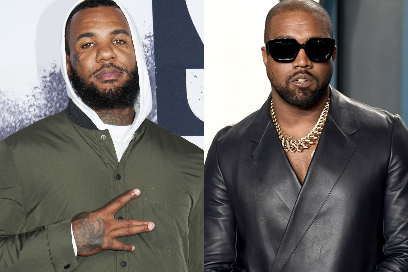 Kanye West and The Game Reportedly Link Up for Upcoming Project eazy-e hit-boy rapper hip hop jay-z travis scott drake 