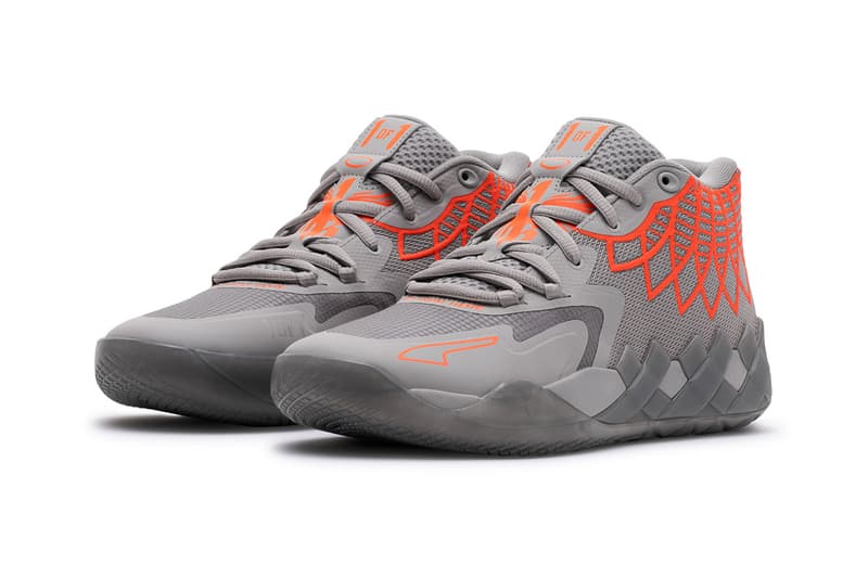 lamelo ball puma mb 01 rick and morty collab buzz city grey red release date info store list buying guide photos price february