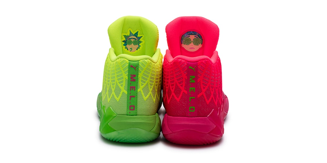Size 9 - PUMA MB.01 x Rick and Morty Green/Red 2022 Lamelo Ball Size 12 - PUMA MB.01 x Rick and Morty Green/Red 2022 for  main image 3