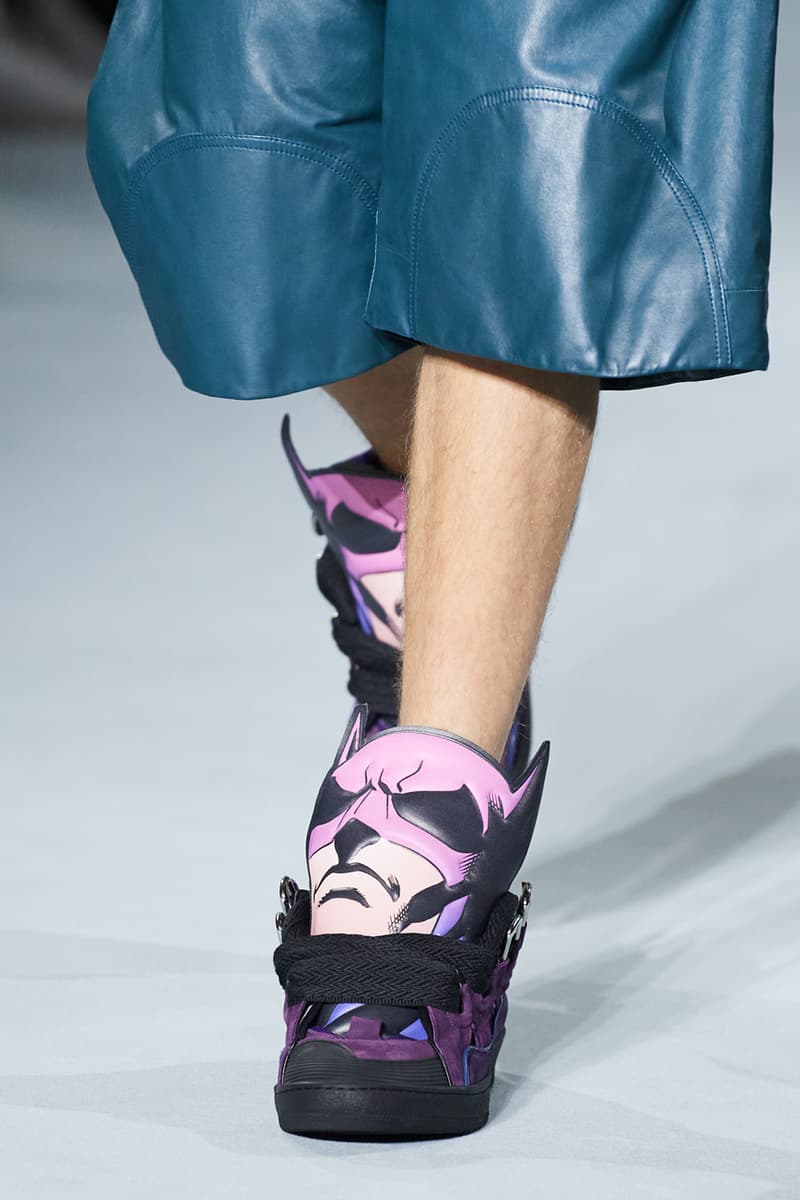 Lanvin DC Comics Batman Catwoman Bruno Sialelli Spring Summer 2022 Launch Closer Look Runway 