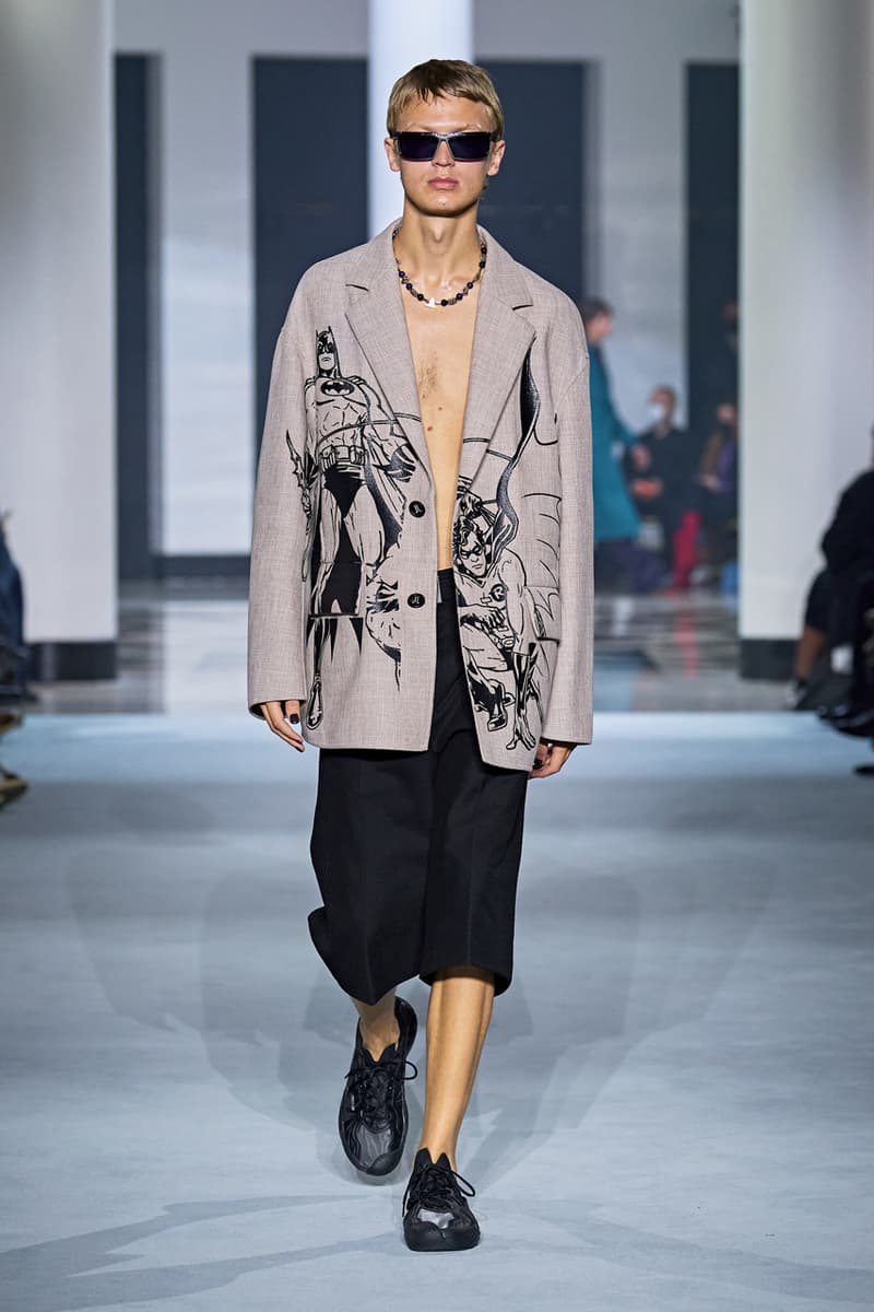 Lanvin DC Comics Batman Catwoman Bruno Sialelli Spring Summer 2022 Launch Closer Look Runway 