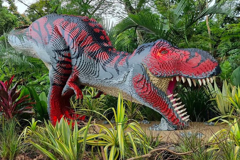 lego brickosaurs toys museum exhibition asia singapore zoo river wonders travel