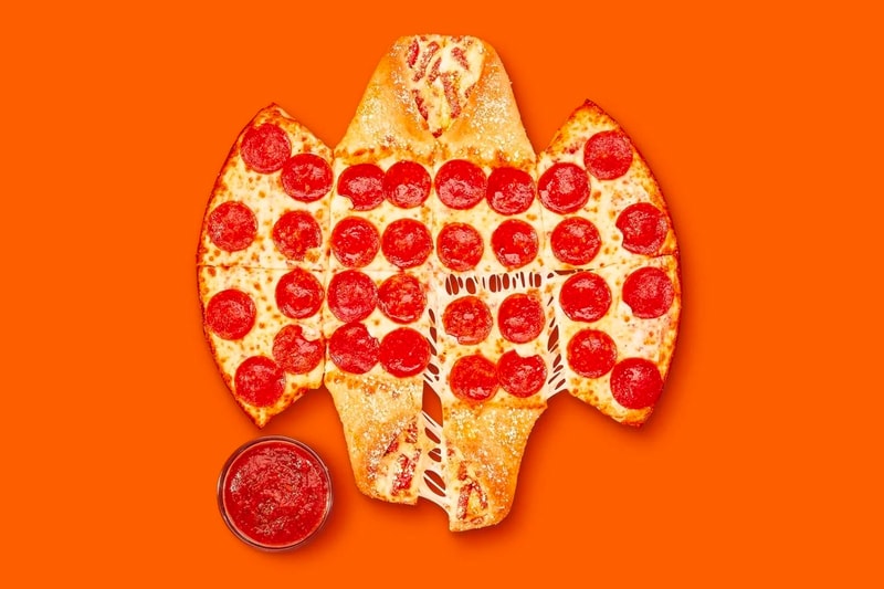 Little Caesars Unveil The Batman Calzony matt reeves robert pattinson zoe kravitz warner bros