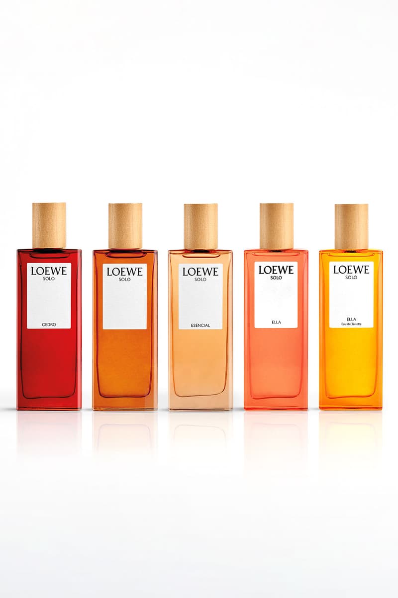 Loewe SOLO Perfume Botanical Rainbow Collection Release Info Buy