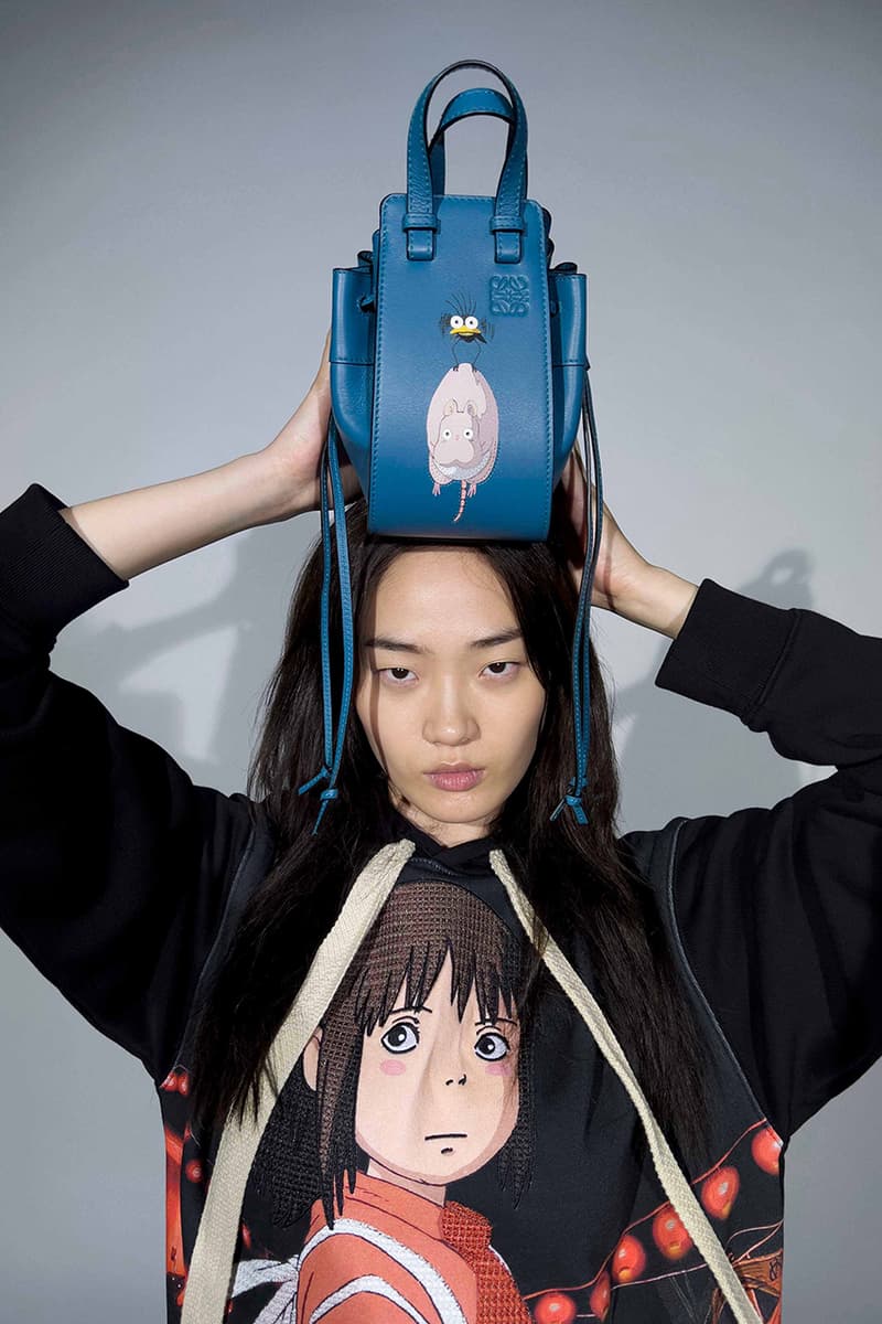 loewe spirited away collection collaboration launch studio Ghibli animation Japanese Juergen Teller dua saleh