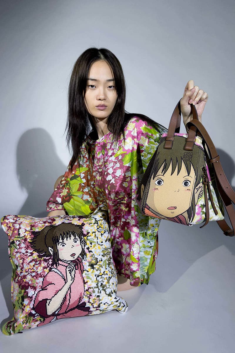 loewe spirited away collection collaboration launch studio Ghibli animation Japanese Juergen Teller dua saleh