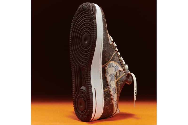 louis vuitton nike air force 1 low virgil abloh sothebys auction pilot case monogram damier patterns release date info store list buying guide photos price 200 pairs The Virgil Ablo Post-Modern Scholarship Fund