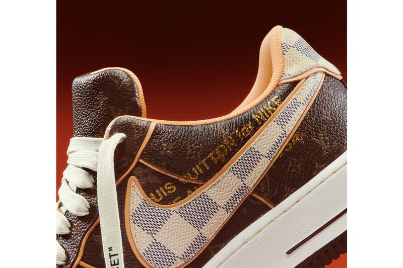 louis vuitton nike air force 1 low virgil abloh sothebys auction pilot case monogram damier patterns release date info store list buying guide photos price 200 pairs The Virgil Ablo Post-Modern Scholarship Fund