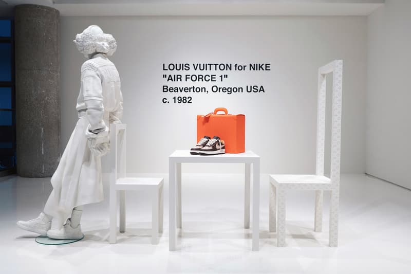 louis vuitton nike air force 1 low virgil abloh photos sothebys auction 200 pairs release date info store list buying guide photos price 