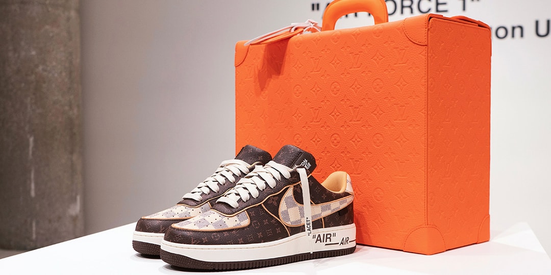 Virgil Abloh Louis Vuitton Sneaker Detailed Look