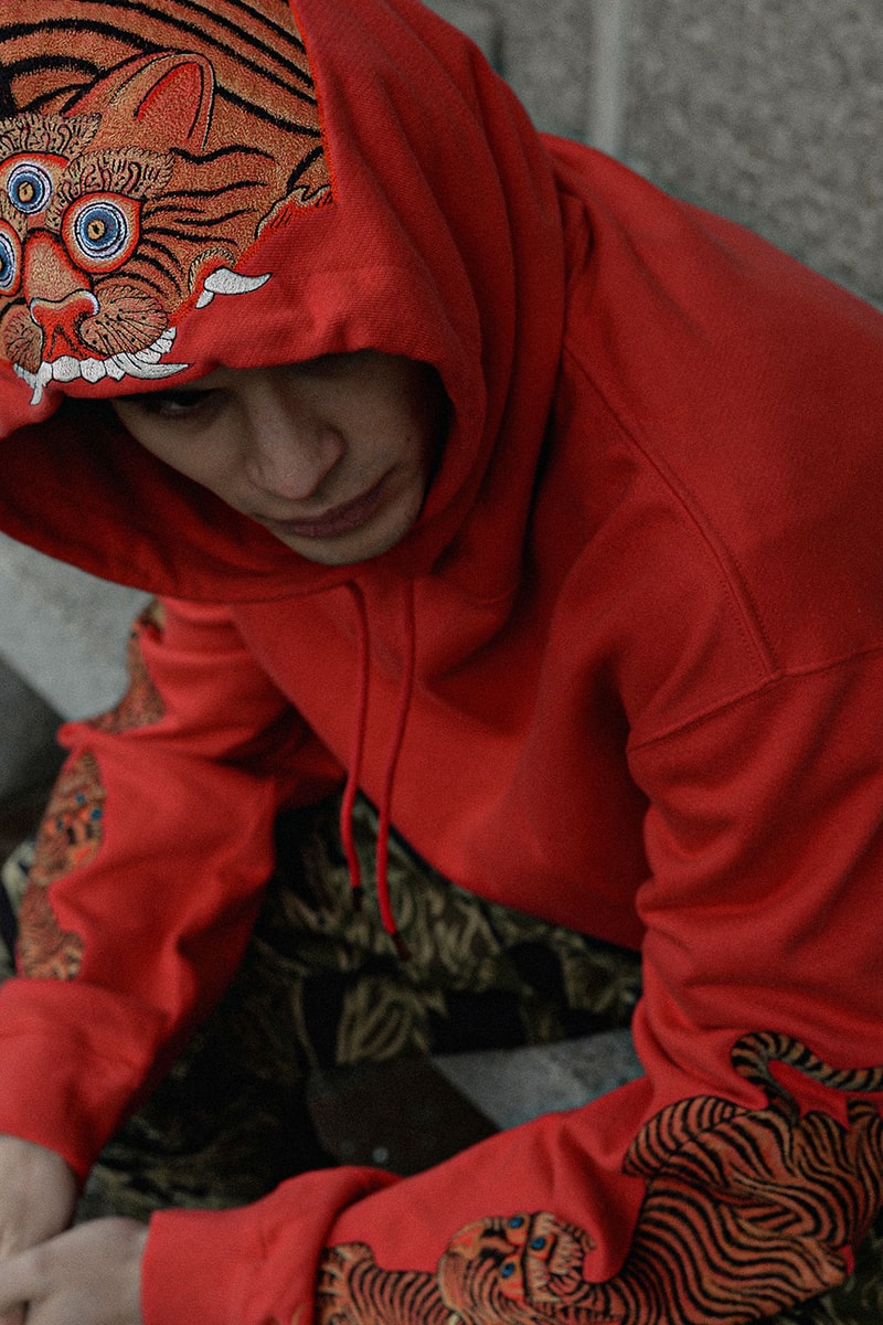 Maharishi Lunar Year of the Tiger Capsule Collection SS22 Drop 1 Release Buy Info Hoodies Cardigan Golden Tigerskins Iridescent