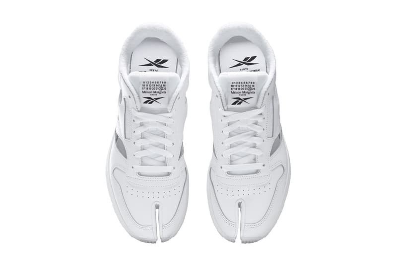Maison Margiela Reebok Classic Leather Tabi Décortiqué Low bianchetto white black red release date info store list buying guide photos price ss22