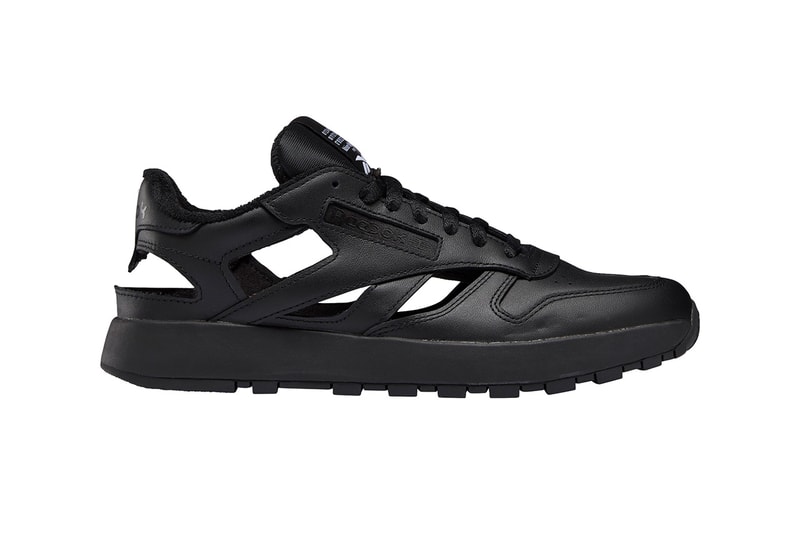 Maison Margiela Reebok Classic Leather Tabi Décortiqué Low bianchetto белый черный красный дата выпуска информация список магазинов руководство по покупке фото цена ss22