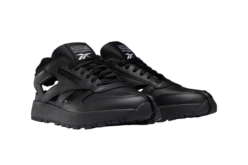 Maison Margiela Reebok Classic Leather Tabi Décortiqué Low bianchetto white black red release date info store list buying guide photos price ss22