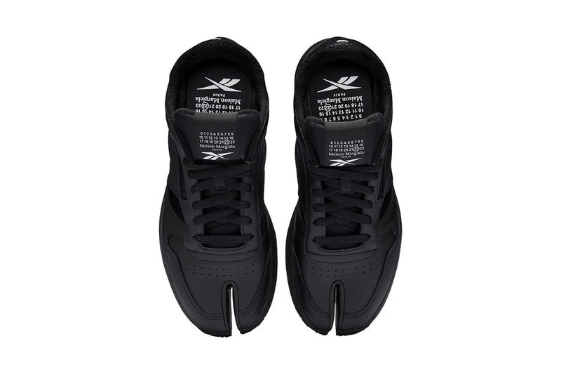 Maison Margiela Reebok Classic Leather Tabi Décortiqué Low bianchetto белый черный красный дата выпуска информация список магазинов руководство по покупке фото цена ss22