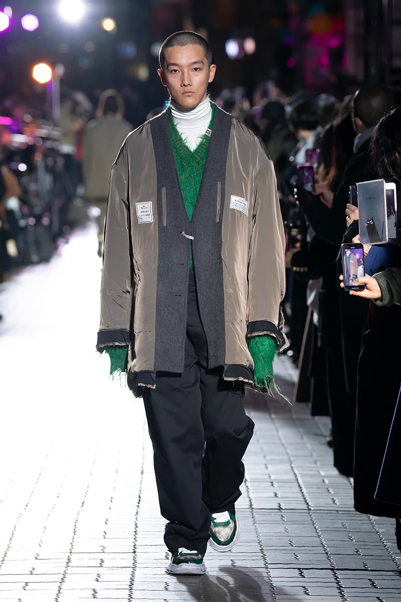 Maison Mihara Yasuhiro FW22 SELF CULTURE Collection Runways