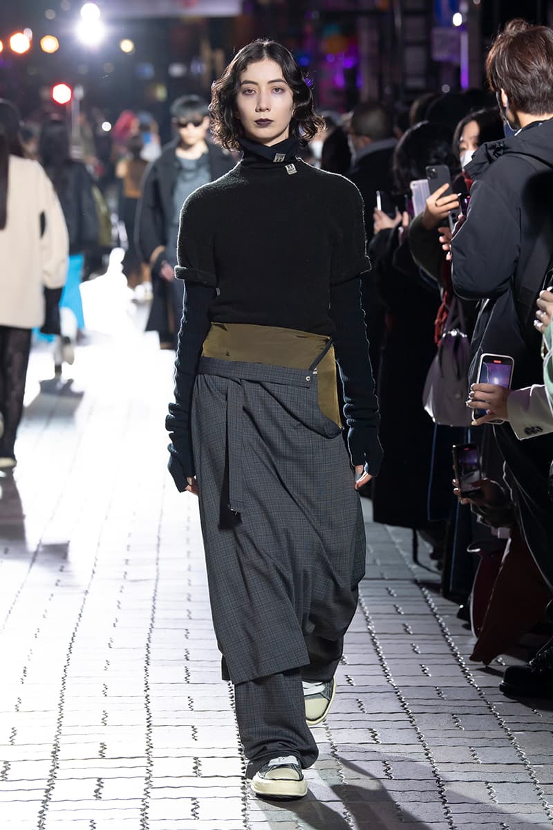 Maison Mihara Yasuhiro FW22 SELF CULTURE Collection Runways