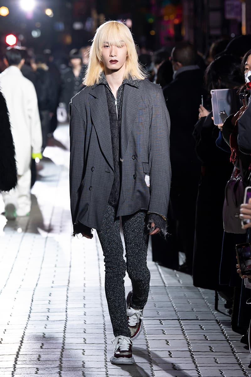 Maison Mihara Yasuhiro FW22 SELF CULTURE Collection Runways