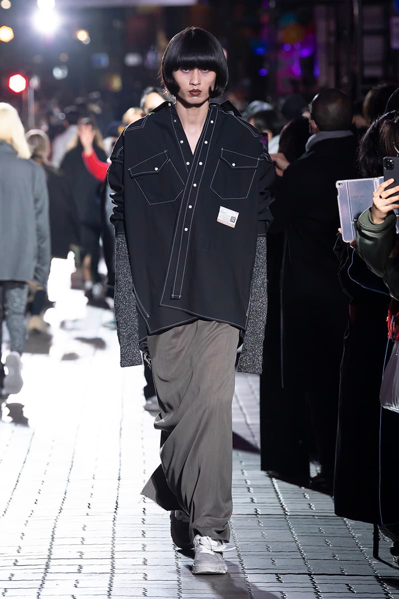 Maison Mihara Yasuhiro FW22 SELF CULTURE Collection Runways