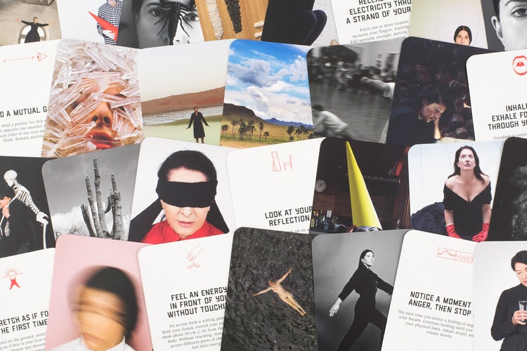 This Card Set Teaches You the Marina Abramović Method