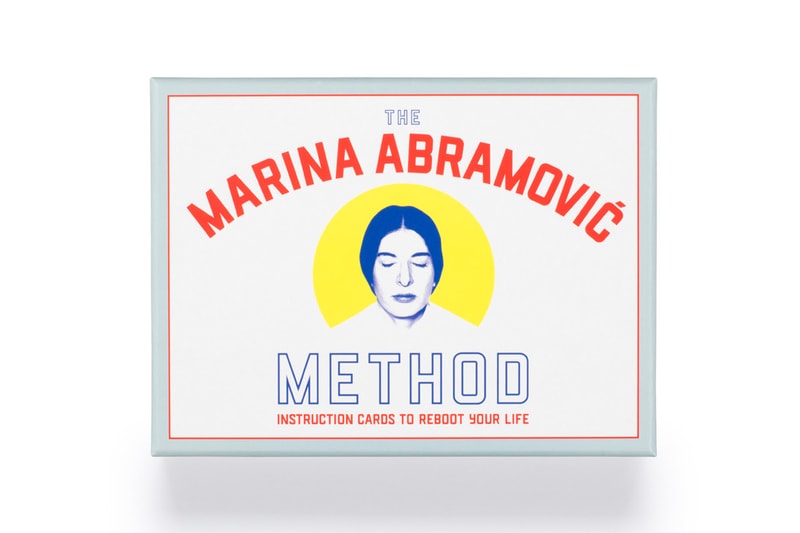 The Marina Abramović Method: Instruction Cards 