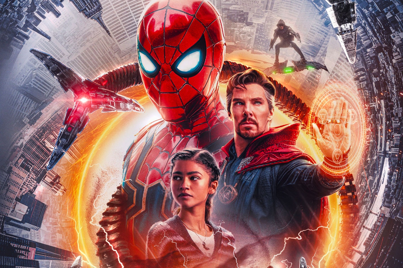 marvel sony Spider-Man No Way Home Sixth Highest-Grossing movie box office top fourth week