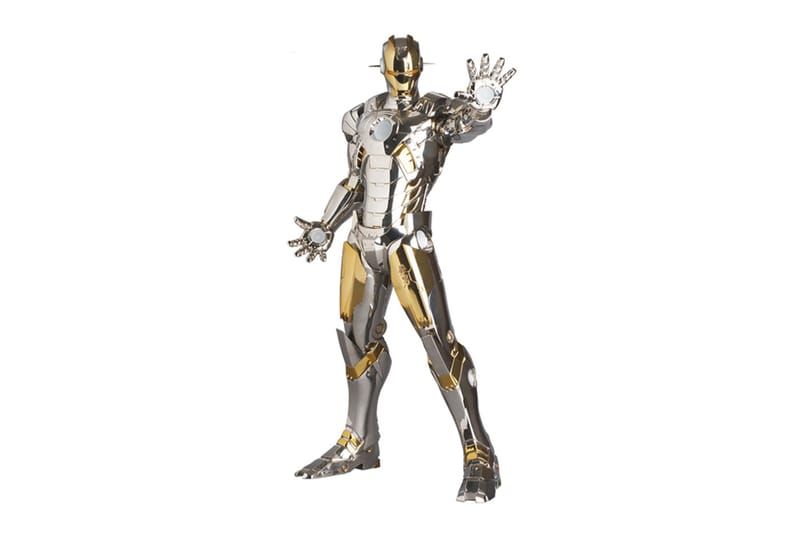 Medicom Toy and Hajime Sorayama Unveil Die-Cast 'Iron Man' Figure