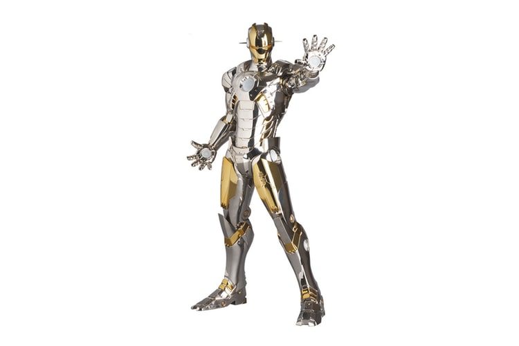 Medicom Toy and Hajime Sorayama Unveil Die-Cast 'Iron Man' Figure