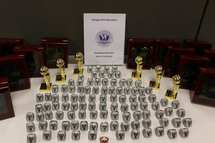 $980,000 USD-Worth of Counterfeit Championship Rings Were Seized in Cincinnati